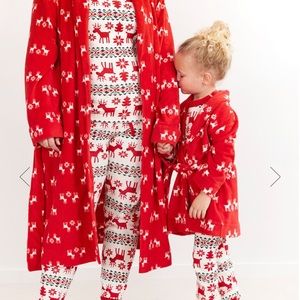 Hanna Andersson microfleece robe